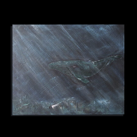 La jeune baleine noire -VENDU